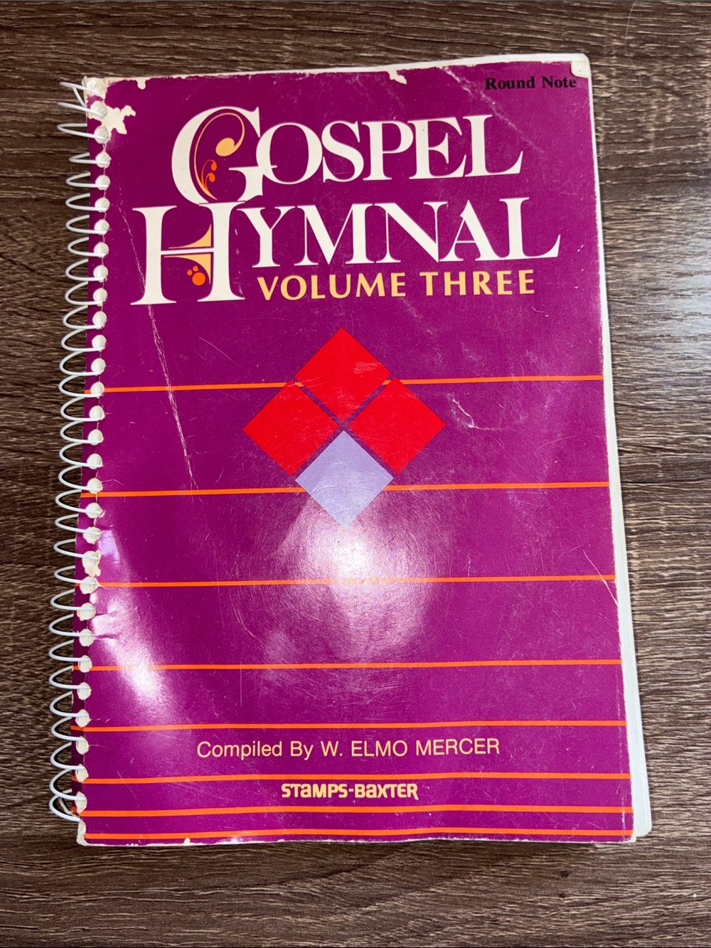 Vintage Gospel Hymnal Volume Three - Round Note Elmo Mercer